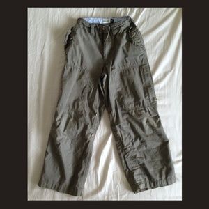 GAP adjustable pants. Husky fit, khaki colour, size 8.